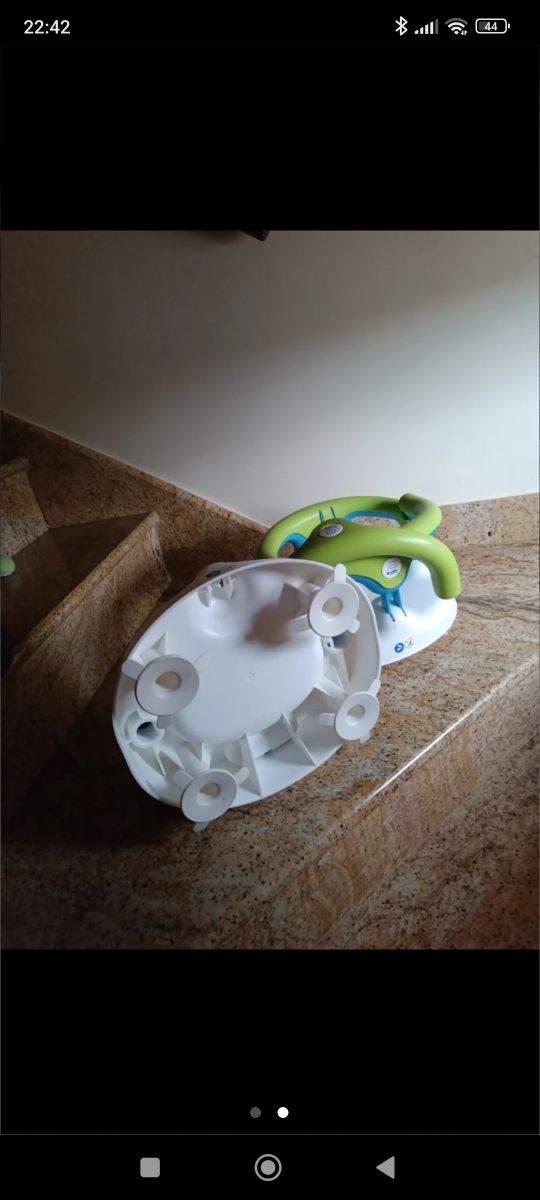 Asiento de bebé para bañera