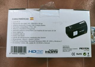 CAMARA DE VIDEO. NUEVA