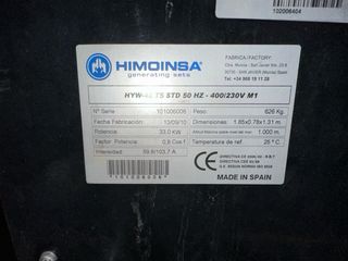 Grupo Electrogeno Himoinsa 40 kva