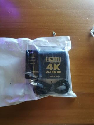 switch hdmi 3 puertos nuevo