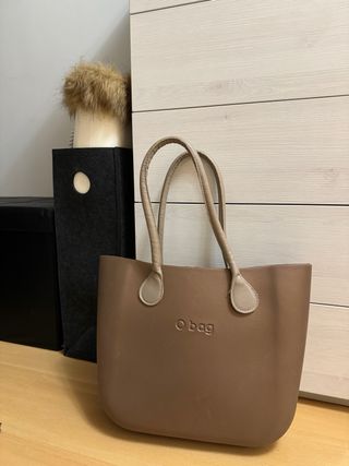 bolso Obag grande original bronce