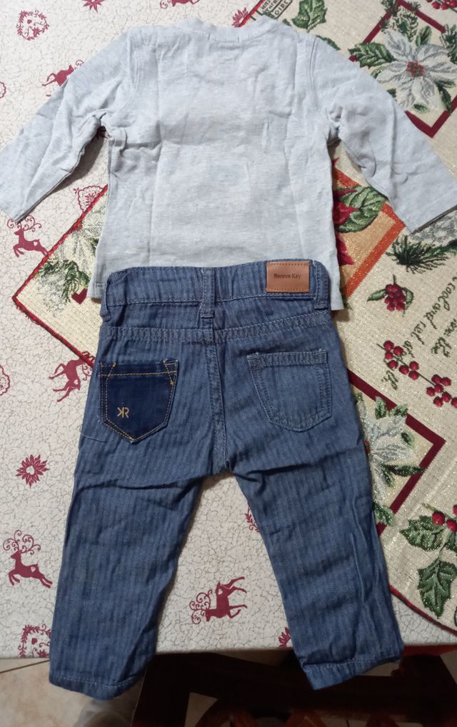 completo vestito ronnie kay bimbo 6 mesi