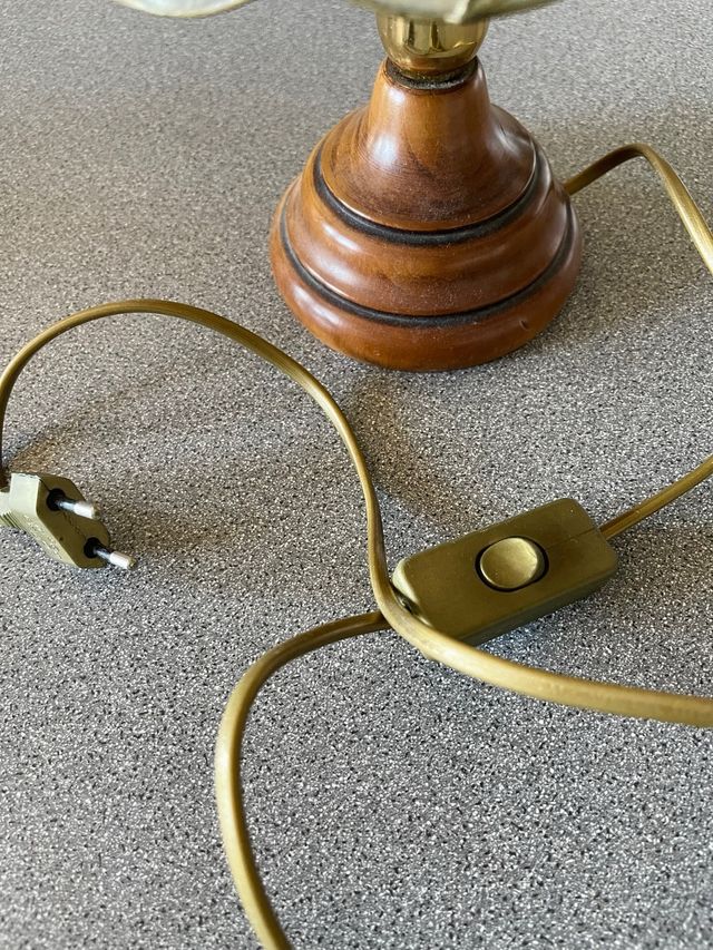 Abat jour vintage in madreperla