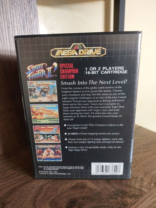 Sega Mega Drive Super Street Fighter 2