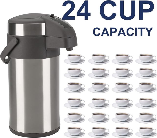 Jarra térmica de acero inoxidable de doble pared