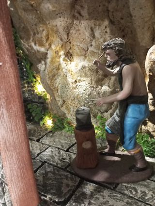 Construcción Belén pesebre
