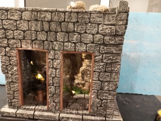 Construcción Belén pesebre