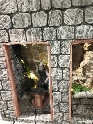 Construcción Belén pesebre