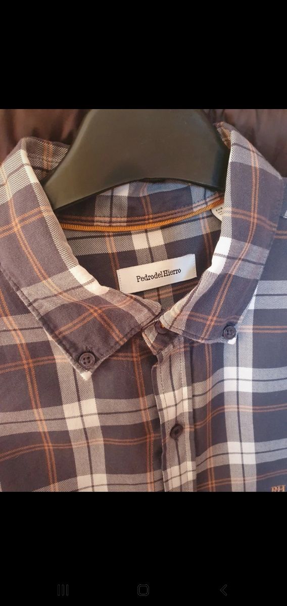 Camisa de cuadros de Pedro del Hierro