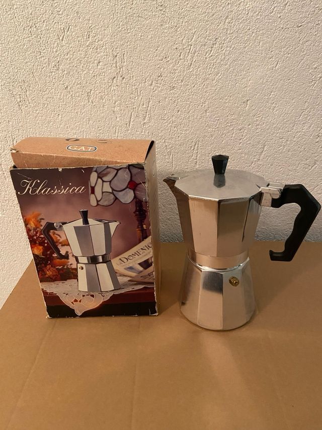 Caffettiera 6 tazze nuova