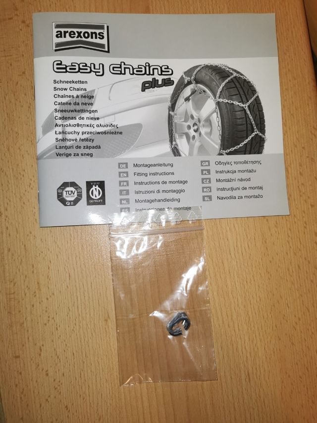 Catene da neve Arexons Easy Chain 9mm