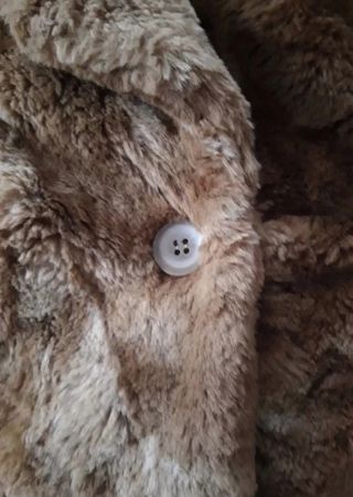 Chaqueta marrón piel Zara