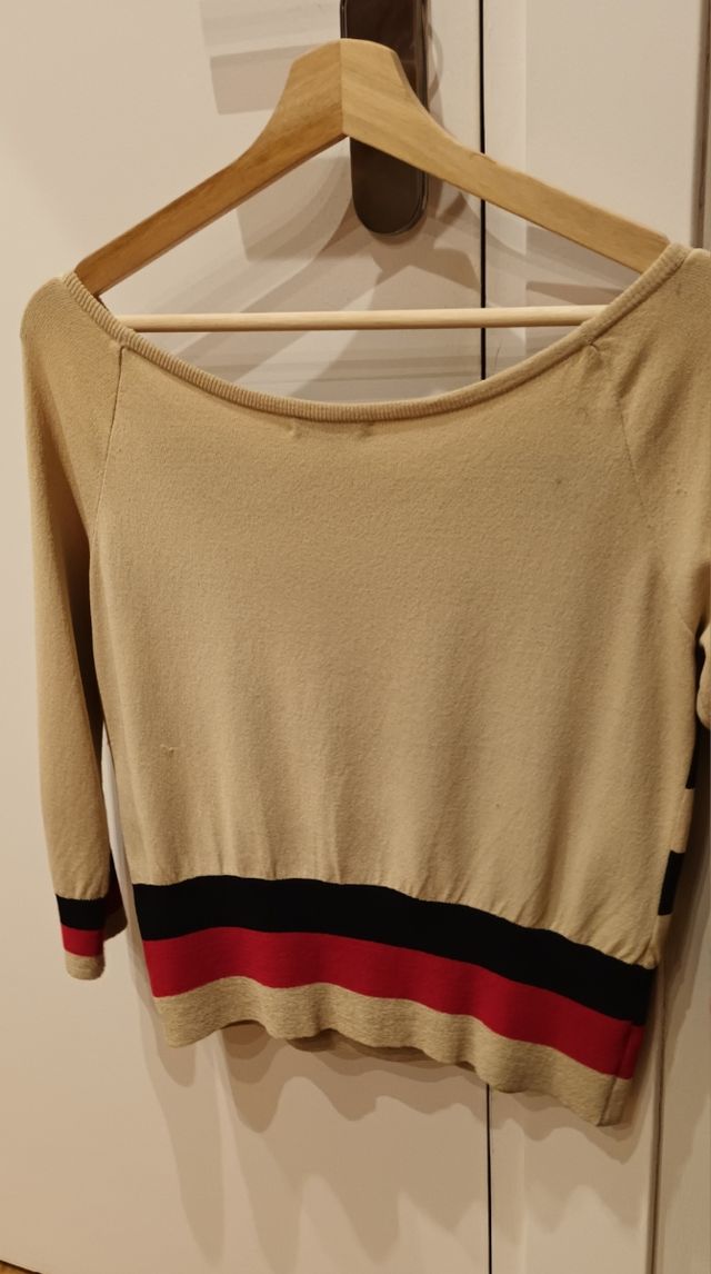 Top jersey rayas Amaya Arzuaga