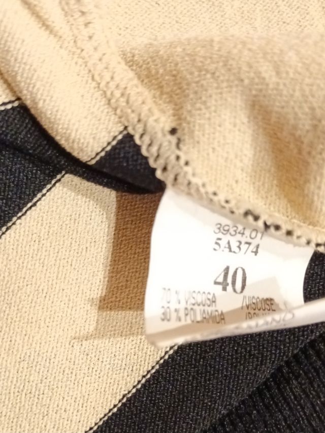 Top jersey rayas Amaya Arzuaga