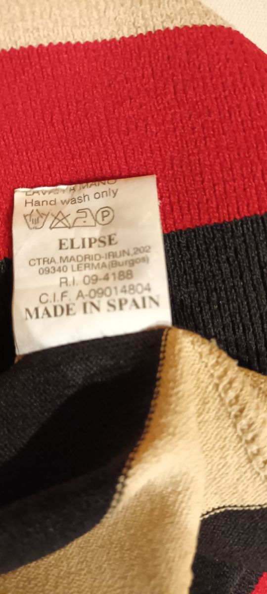 Top jersey rayas Amaya Arzuaga