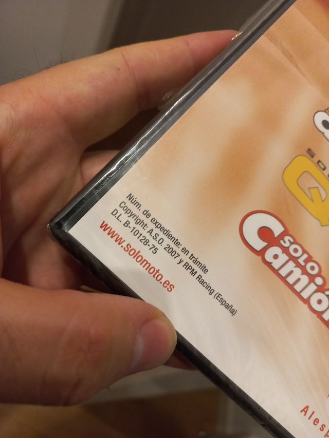 Dakar 2007 sólo moto precintado