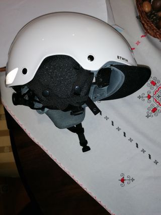 Casco Btwin Bol 500 blanco