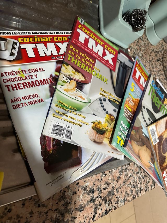 Lote de libros Thermomix