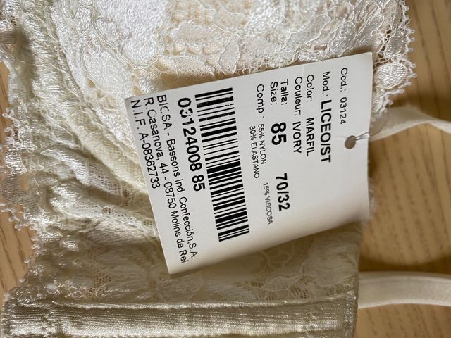 Sujetador Emperatriz SIN ESTRENAR