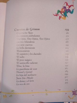 Libro de cuentos tradicionales