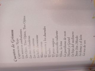 Libro de cuentos tradicionales