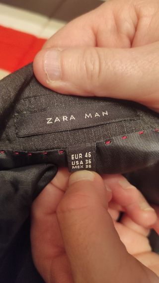 Traje Zara Man