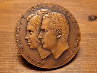 Medallas Proclamación Monarquía España