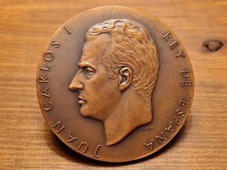Medallas Proclamación Monarquía España