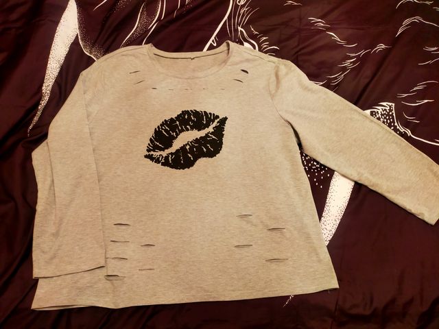 Camiseta manga larga para chica