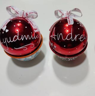 Bolas de Navidad personalizadas