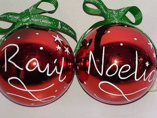 Bolas de Navidad personalizadas