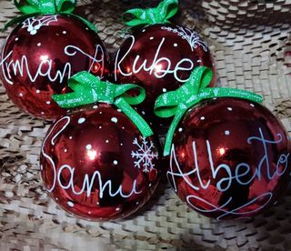 Bolas de Navidad personalizadas