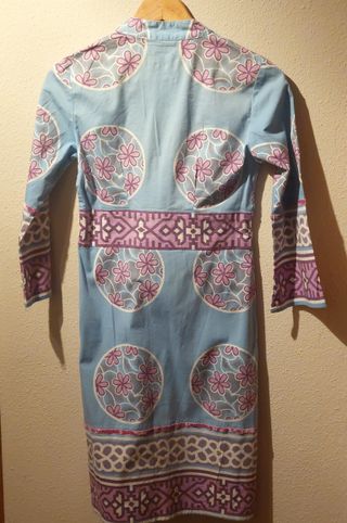 👗 T/36 Vestido azul japonés