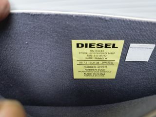 Diesel gummy w stivali boot rosa 38