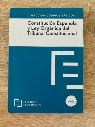 CONSTITUCCIÓN ESPAÑOLA