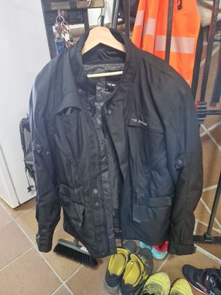 Chaqueta 3/4 moto marca BKS hombre 