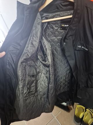 Chaqueta 3/4 moto marca BKS hombre 