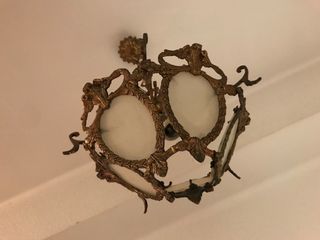 Antigua lámpara de techo