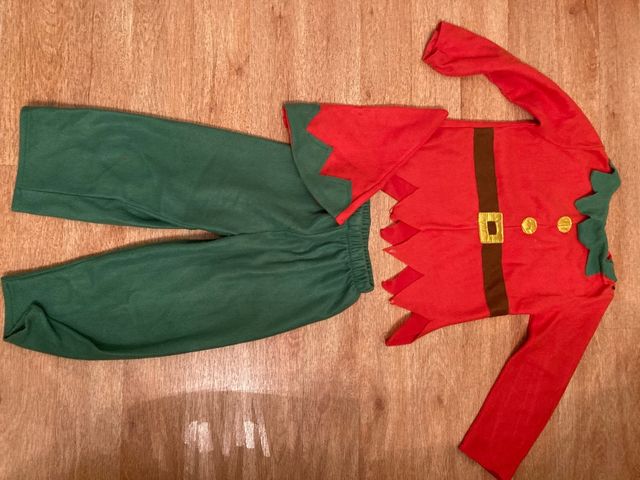 disfraz elfo talla 5 años