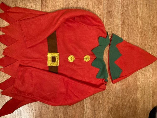 disfraz elfo talla 5 años