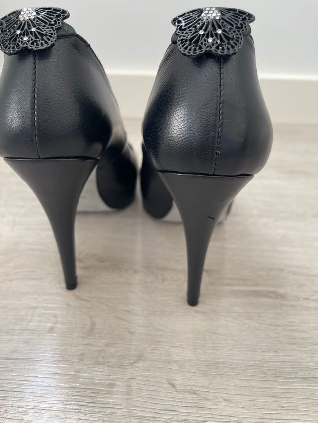 Zapatos peep toe - fiesta