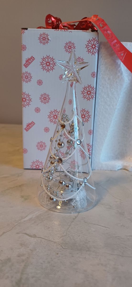 Decorazioni natalizie vetro