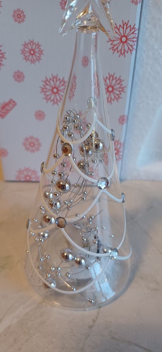 Decorazioni natalizie vetro