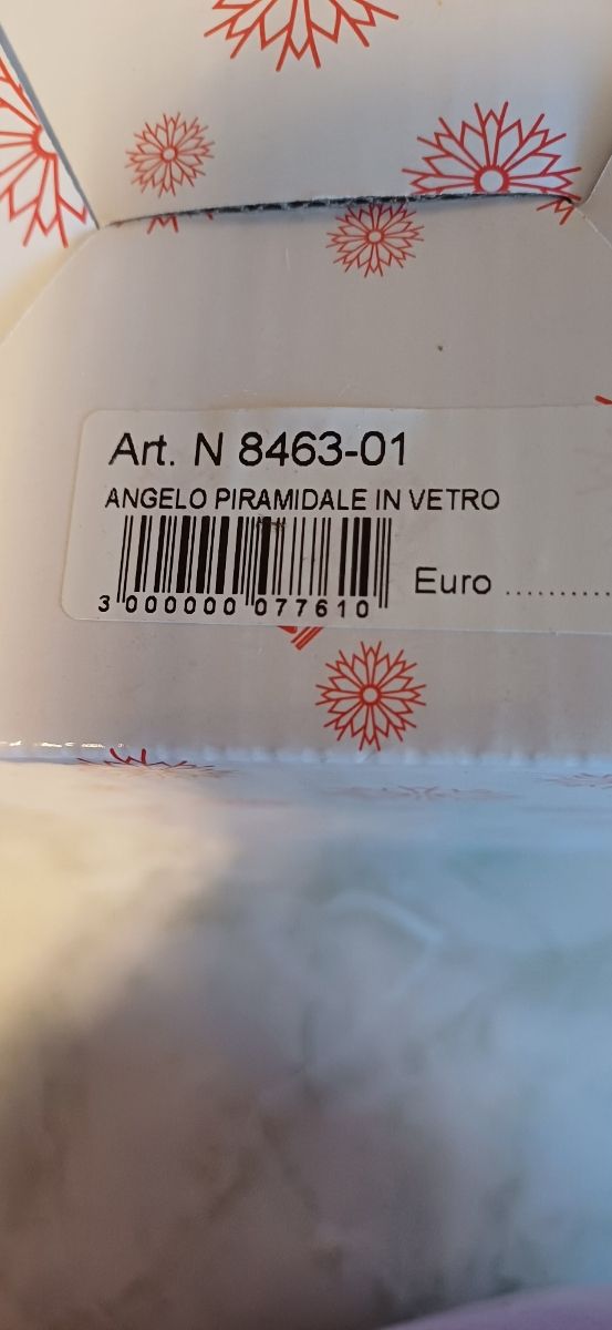 Decorazioni natalizie vetro