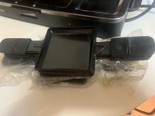 Plancha electrica con piedra natural