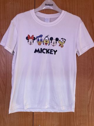Camiseta Mickey Mouse. Perfil solidario