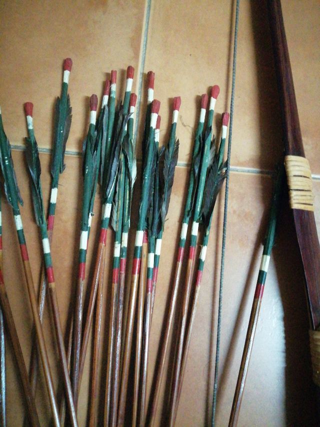 Arco y flechas (decoración)