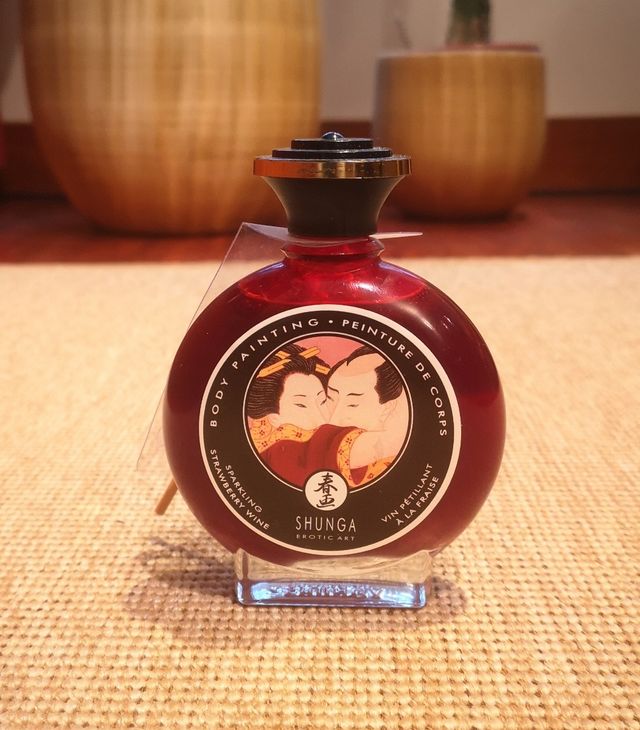 SHUNGA PINTURA CORPORAL DE FRESAS Y CAVA
