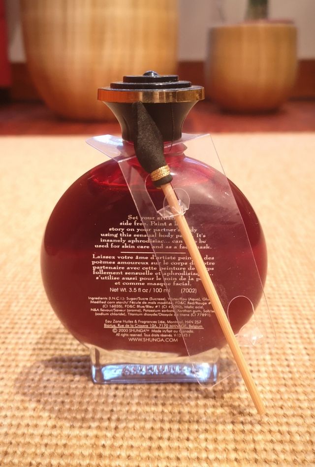 SHUNGA PINTURA CORPORAL DE FRESAS Y CAVA