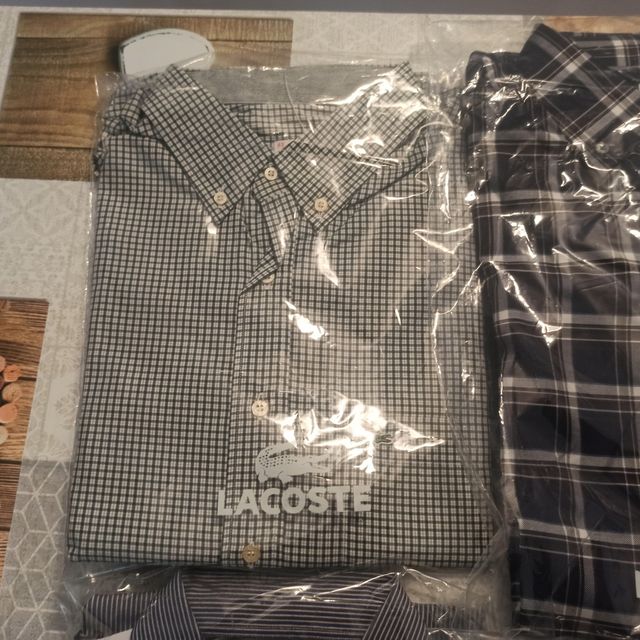 Camisas manga larga Lacoste